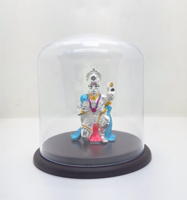 Silver Hanuman idol 02