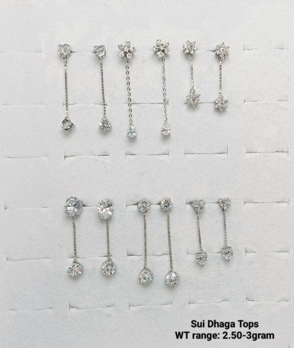 925 Sterling Silver Earrings and Tops 25