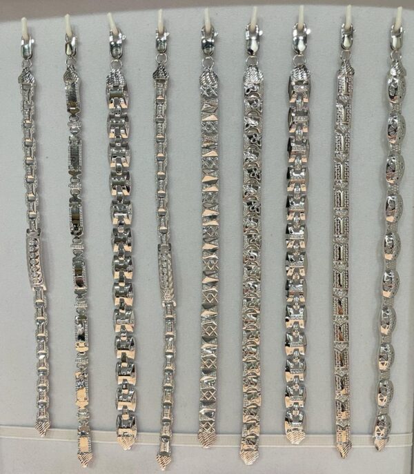 925 silver men's bracelet 27
