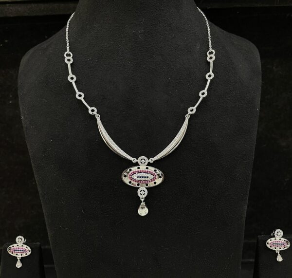 925 Silver necklace 55