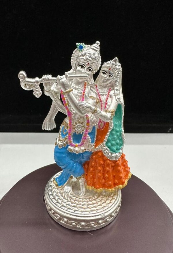 Silver Shree Krishna idols