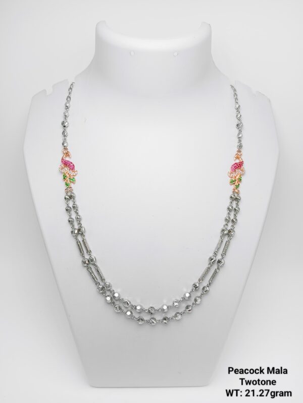 925 Silver Peacock Mala 07