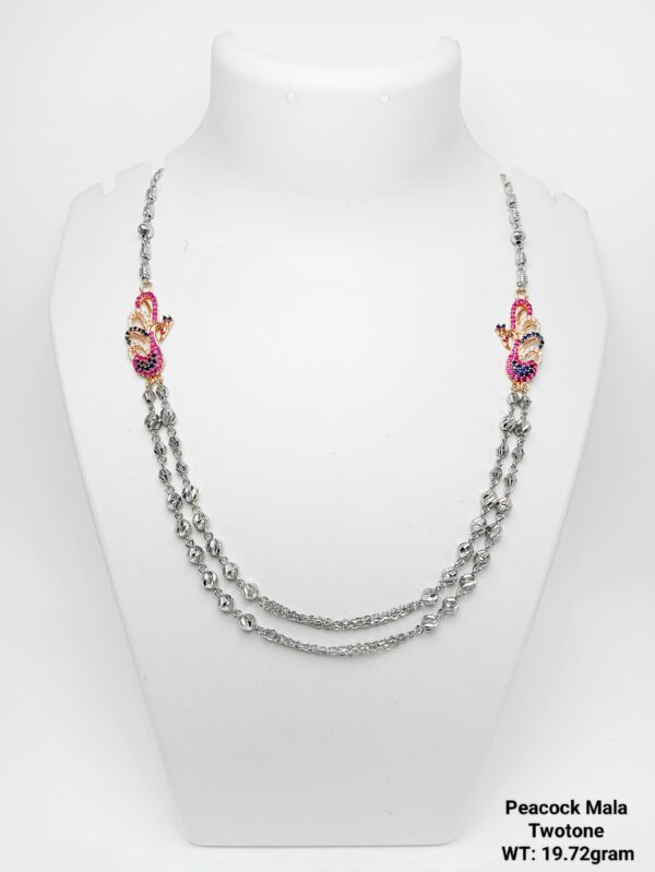 925 Silver Peacock Mala 03