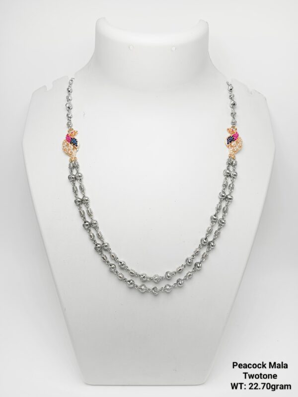 925 Silver Peacock Mala 02