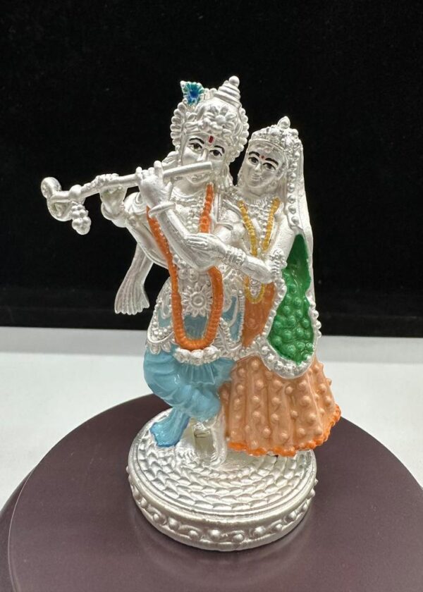 Shree Radha Krishna Silver 925/999 Idols 08