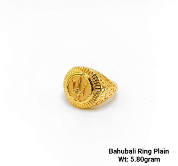 Gent's Plain 18/22kt Yuvraj Ring-19