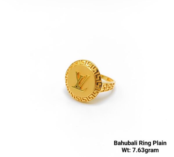 High Quality Gent's Plain Bahubali Rings 99% Emerald Finish 27