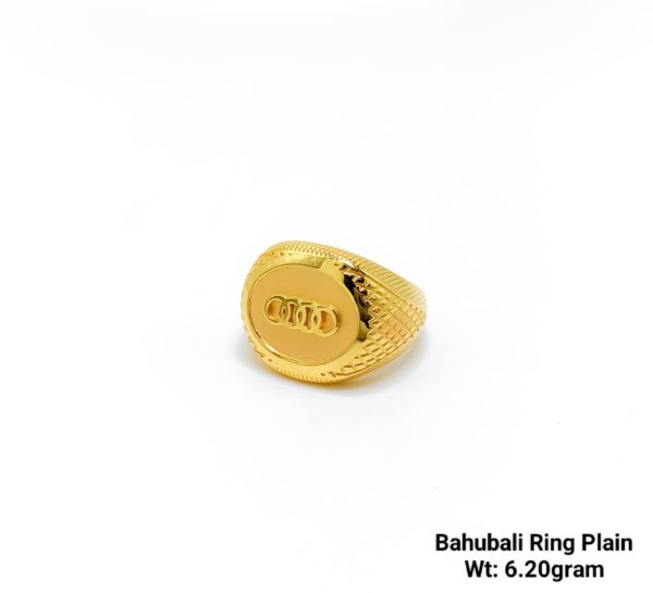 Gent’s Plain Bahubali Rings Emerald Finish 27