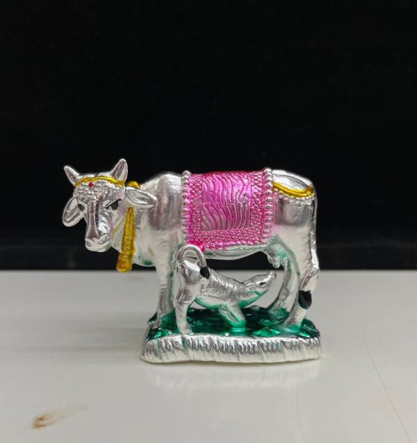 Pure 925/999 Silver Gau Mata Wholo Idols 02