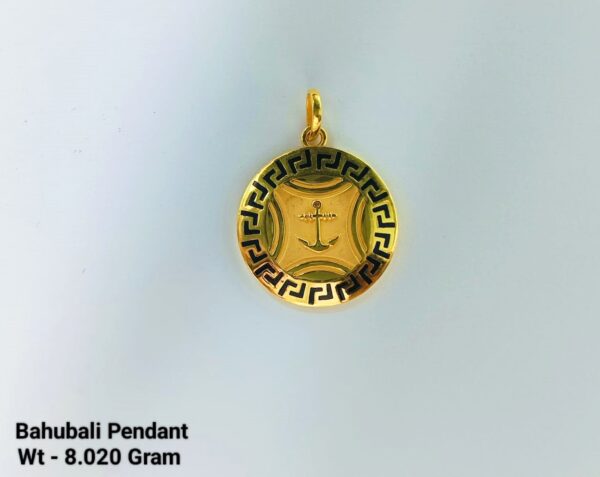 Gent's Bahubali Plain Pendent 05