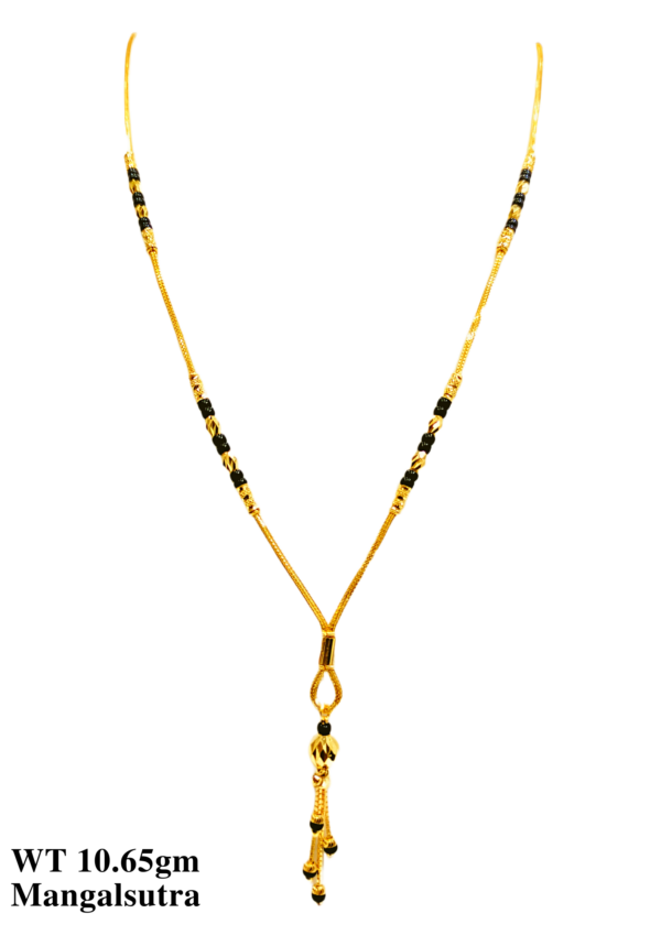 22 Kt Gold Fancy Light Weight Mangalsutra-46