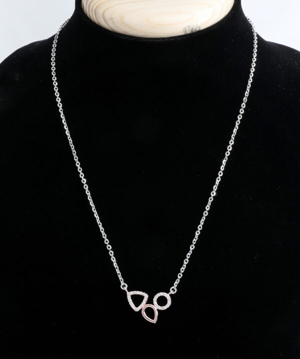 925 Light Weight Fancy Chain Pendent Set-18