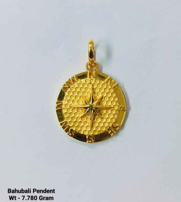Gent’s Bahubali Plain Pendent-16