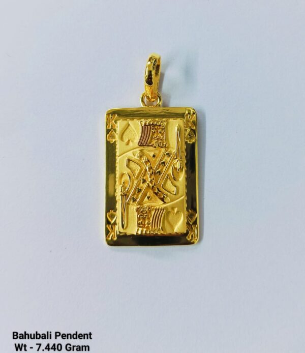 Gent’s Bahubali Plain Pendent-11