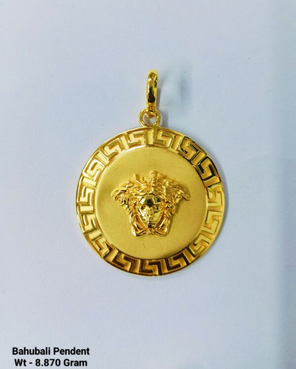 Gent’s Bahubali Plain Pendent-12