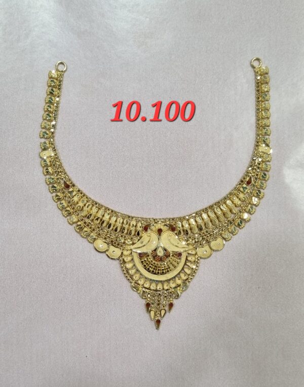 22kt Gold light weight High Finishing Necklace-23