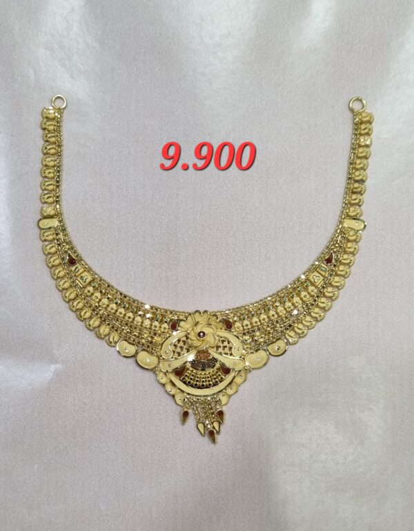 22kt Gold light weight High Finishing Necklace-36