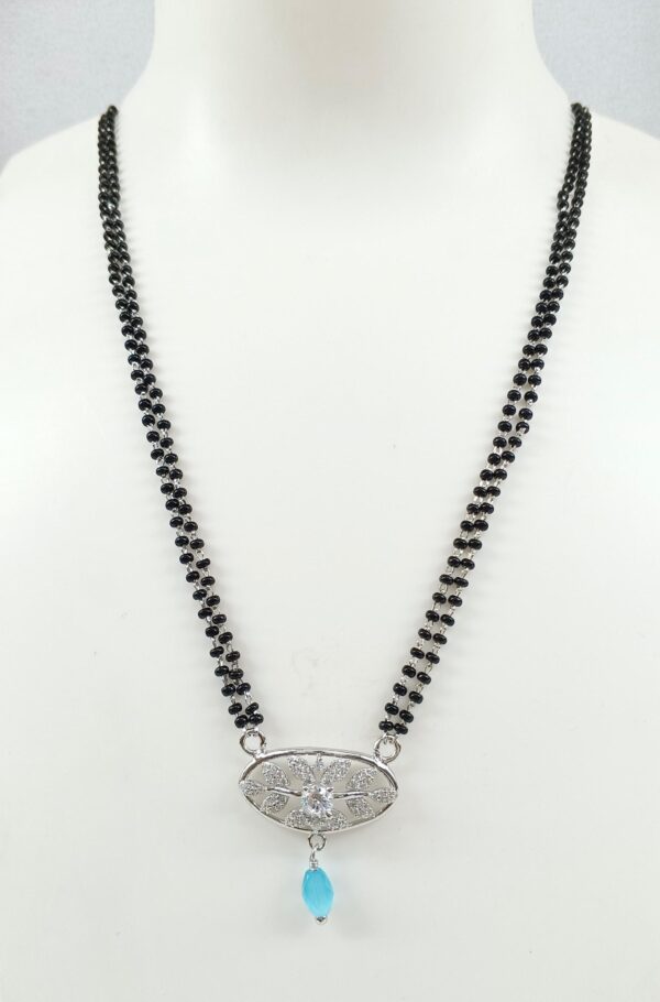 925 Sterling Silver Fancy Mangalsutra-12