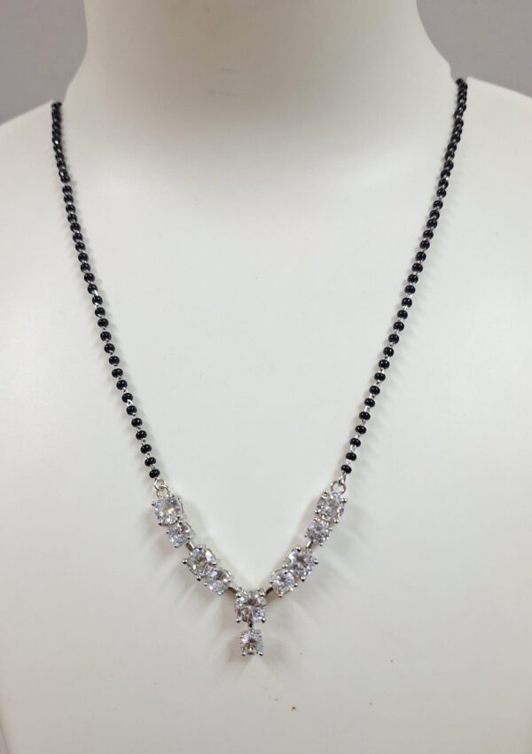 925 Sterling Silver Fancy Mangalsutra-21