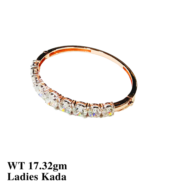 22kt Gold Flexi Kada for Women's-06