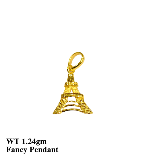 Gold 916 Stone Pendant for Women's 17