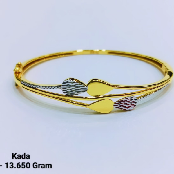 22kt Gold Flexi Kada for Women's-62