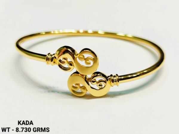 22kt Gold Flexi Kada for Women's-22