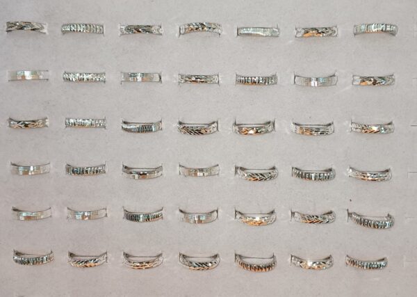 925 Sterling Silver Stone Ring for women's 42