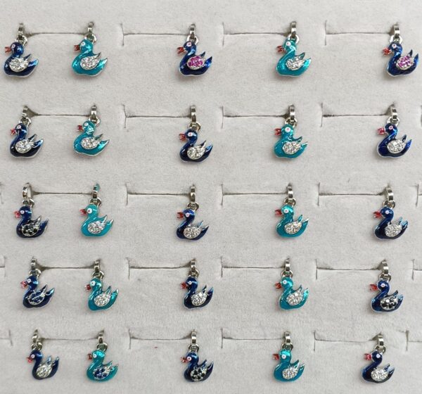 925 Silver ladies pendent ducks 31