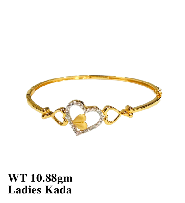 22kt Gold Flexi Kada for Women's-44