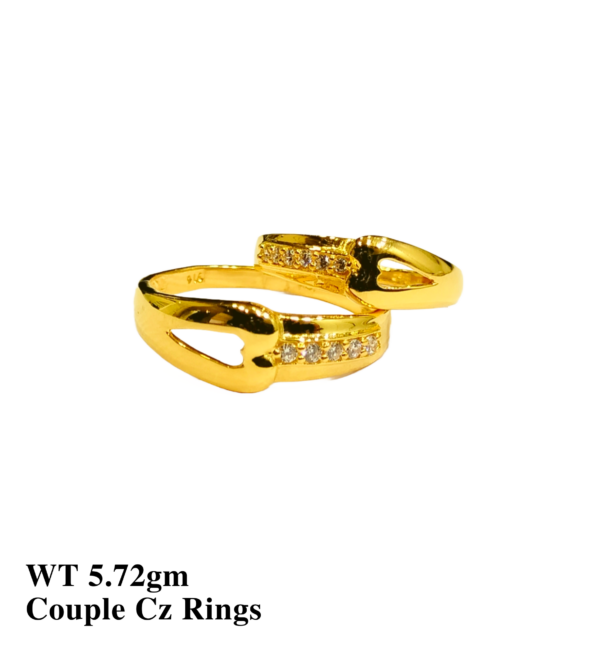 Gold Couple Ring 09
