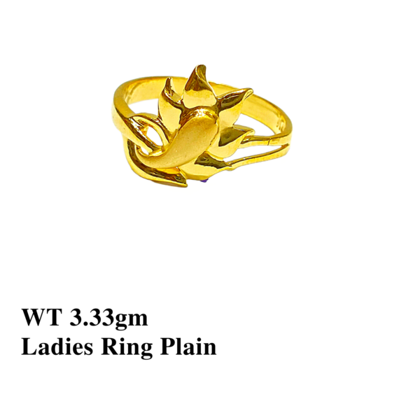 Ladies Plain Ring 06