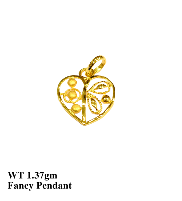 Gold 916 Stone Pendant for Women's 29