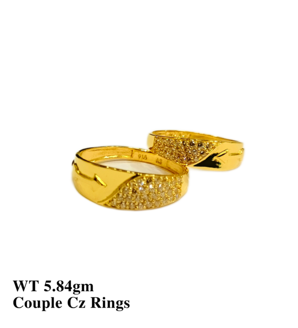 Gold Couple Ring 03