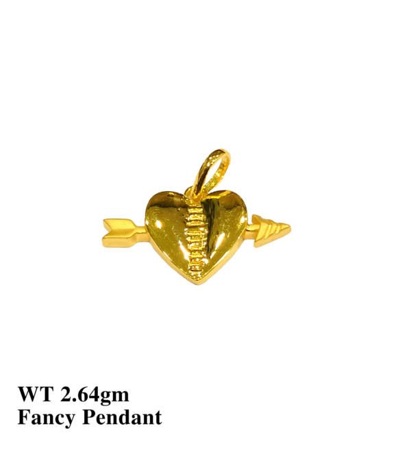 Gold 916 Stone Pendant for Women's 26