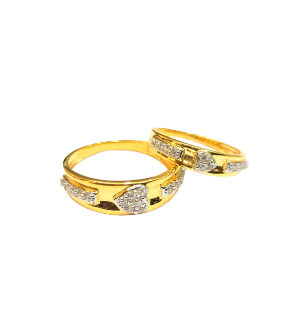 Gold Couple Ring 02