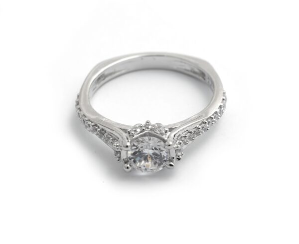 925 Sterling Silver Stone Ring for women's 25