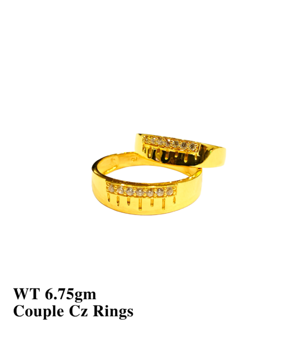 Gold Couple Ring 14