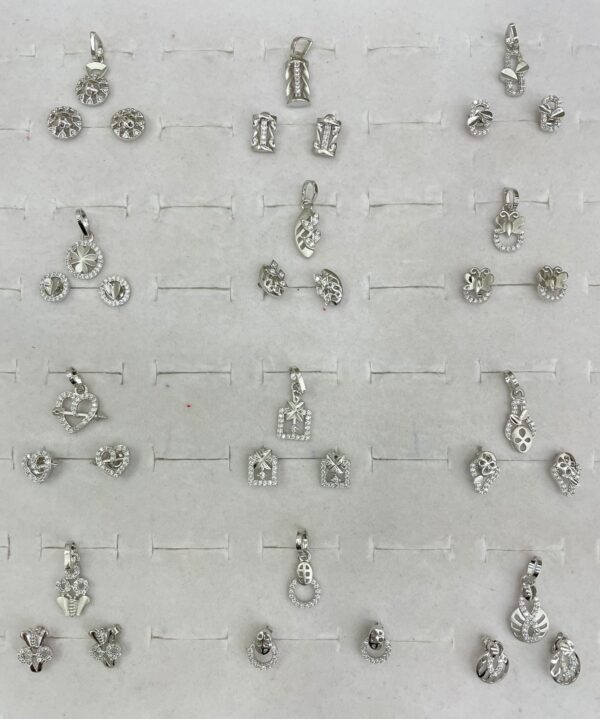 925 Silver ladies pendent 27