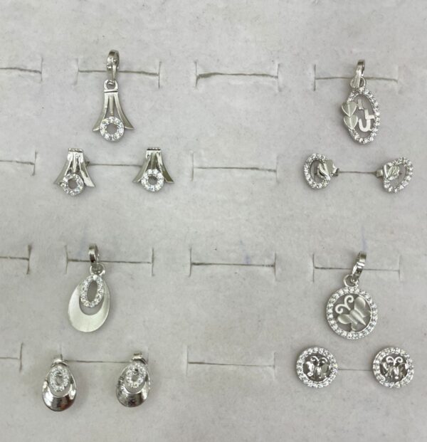 925 Silver ladies pendent 26