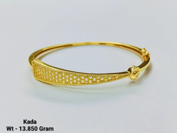 22kt Gold Flexi Kada for Women's-07