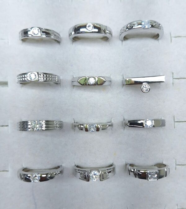 Gent’s Silver Stone Ring 28