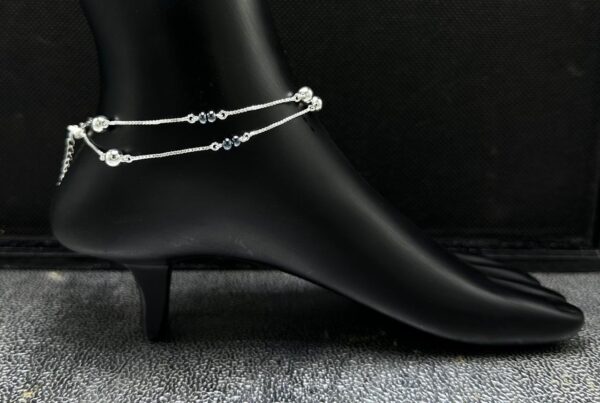 925 Fancy Silver Payal 32