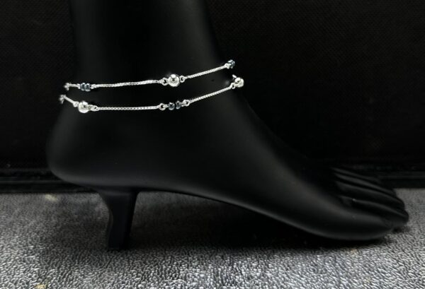 925 Fancy Silver Payal 31