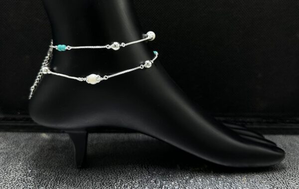 925 Fancy Silver Payal 29