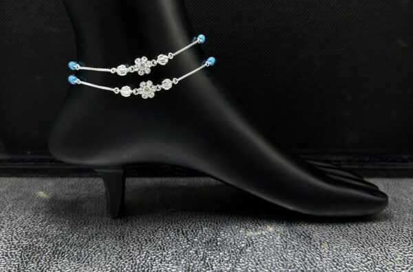 925 Fancy Silver Payal 44