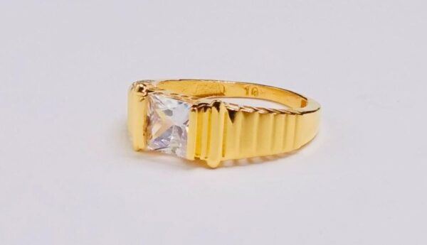 Gent’s Silver Stone Ring 24