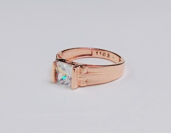 Gent’s Silver Stone Ring 19