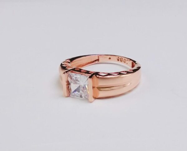 Gent’s Silver Stone Ring 09