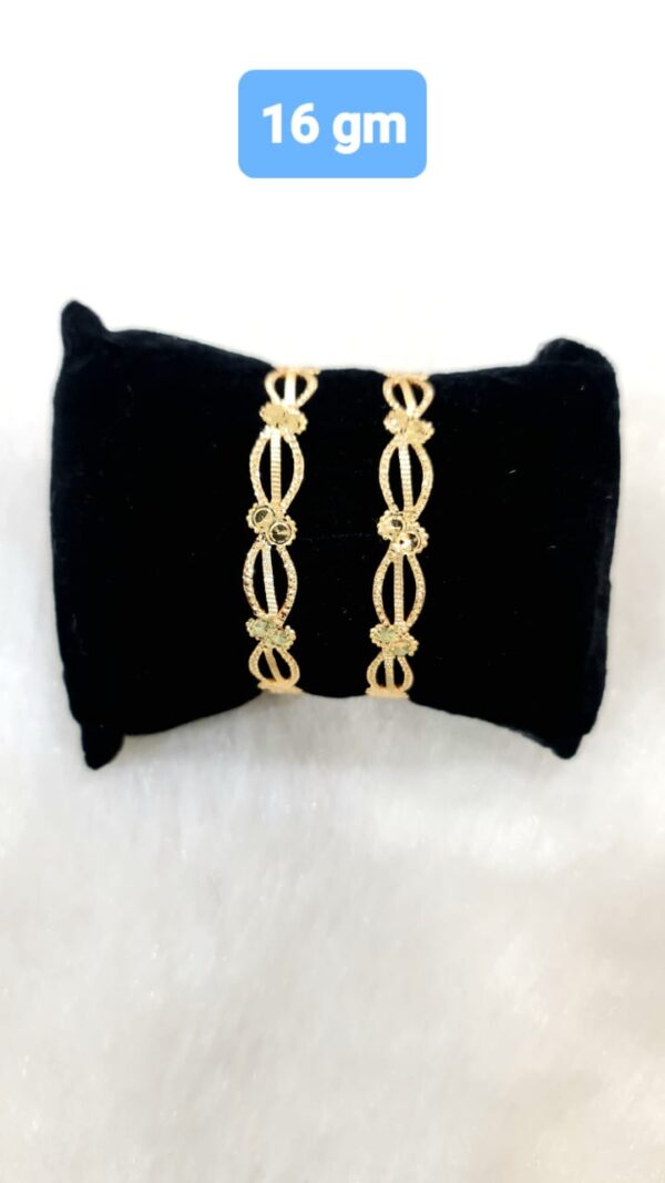 Gold 916 Bangles 20